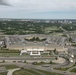 Aerial photos over Pentagon and National Mall