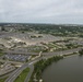 Aerial photos over Pentagon and National Mall