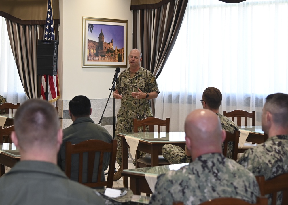 Commander Navy Region EURAFCENT Visits NAS Sigonella and Strengthens Partnerships