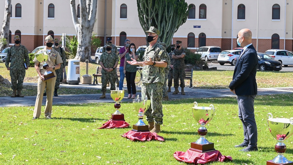 Commander Navy Region EURAFCENT Visits NAS Sigonella and Strengthens Partnerships