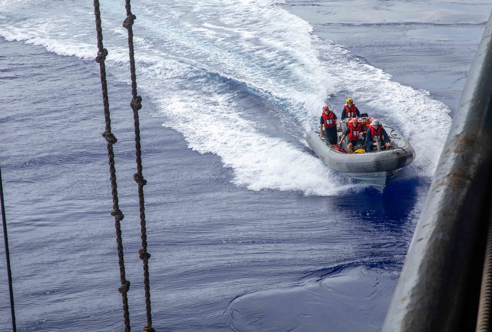 USS Ronald Reagan (CVN76) Small Boat Operations