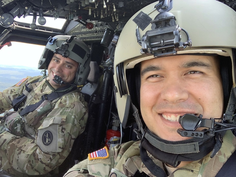 Native Colombian pursues dream as Army aviator