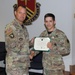 Noncommissioned Officer Academy Cadre recognized for service