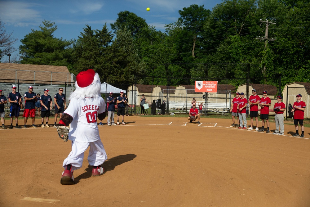 Softball League Opening Day: Quantico