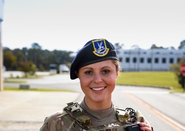 165th SFS guards entry control points