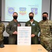 165th Airlift Wing leadership sign a Proclamation on National Sexual Assault Prevention And Awareness Month