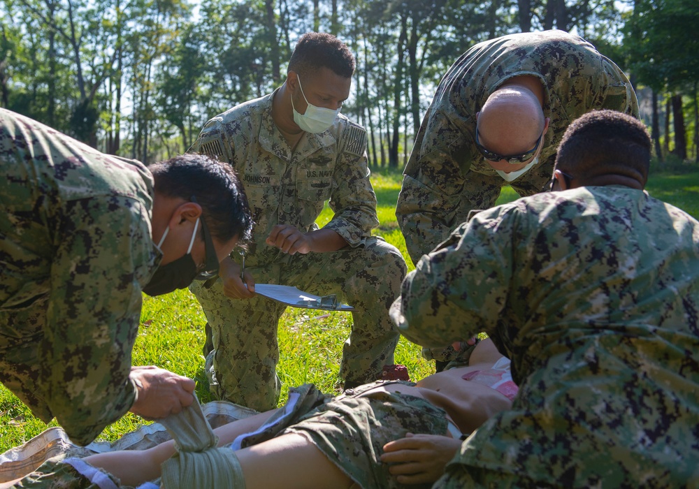 Dvids Images Hospital Corpsman Trains Sailors At Joint Base