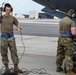 437th Aircraft Maintenance Squadron pre-flight checks