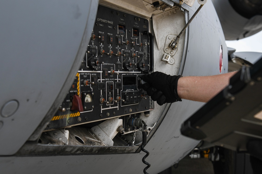 437th Aircraft Maintenance Squadron pre-flight checks