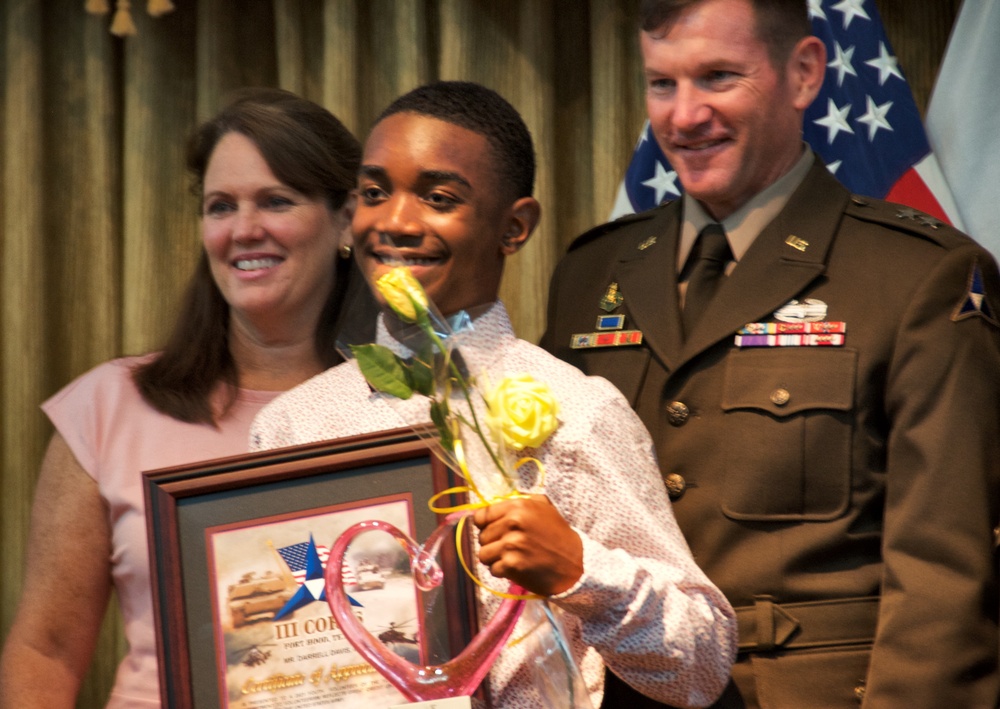 III Corps Volunteer of the Year Awards Ceremony