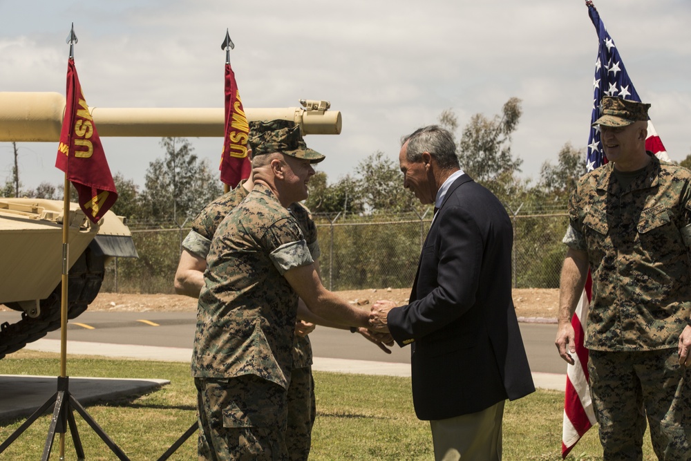 4th Tank Battalion Deactivation Ceremony