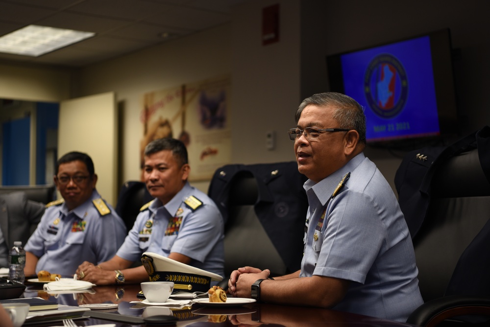 Philippine Coast Guard visits the First District