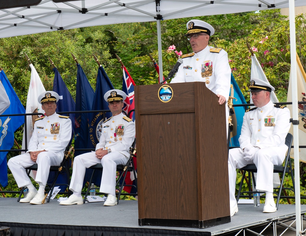 Submarine Group Nine Holds Change of Command