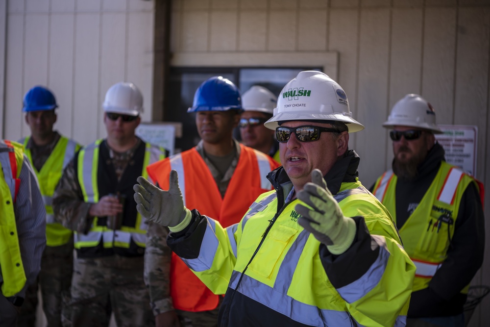 KC-46A 3-Bay Maintenance Hangar construction update