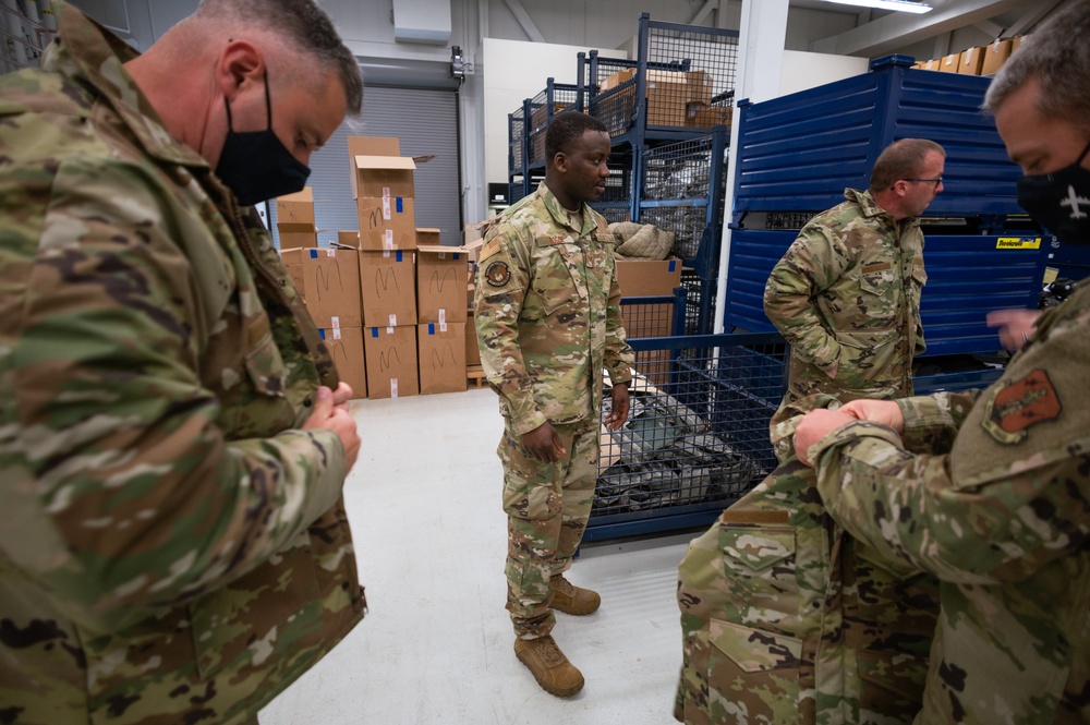 168th Wing Airmen Receive Uniform Items For Arctic Environment