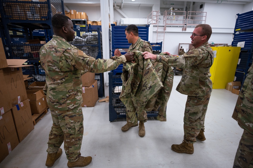 168th Wing Airmen Receive Uniform Items For Arctic Environment