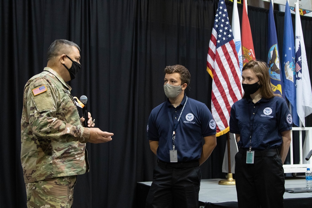 MG Estrada coins service members in Oregon