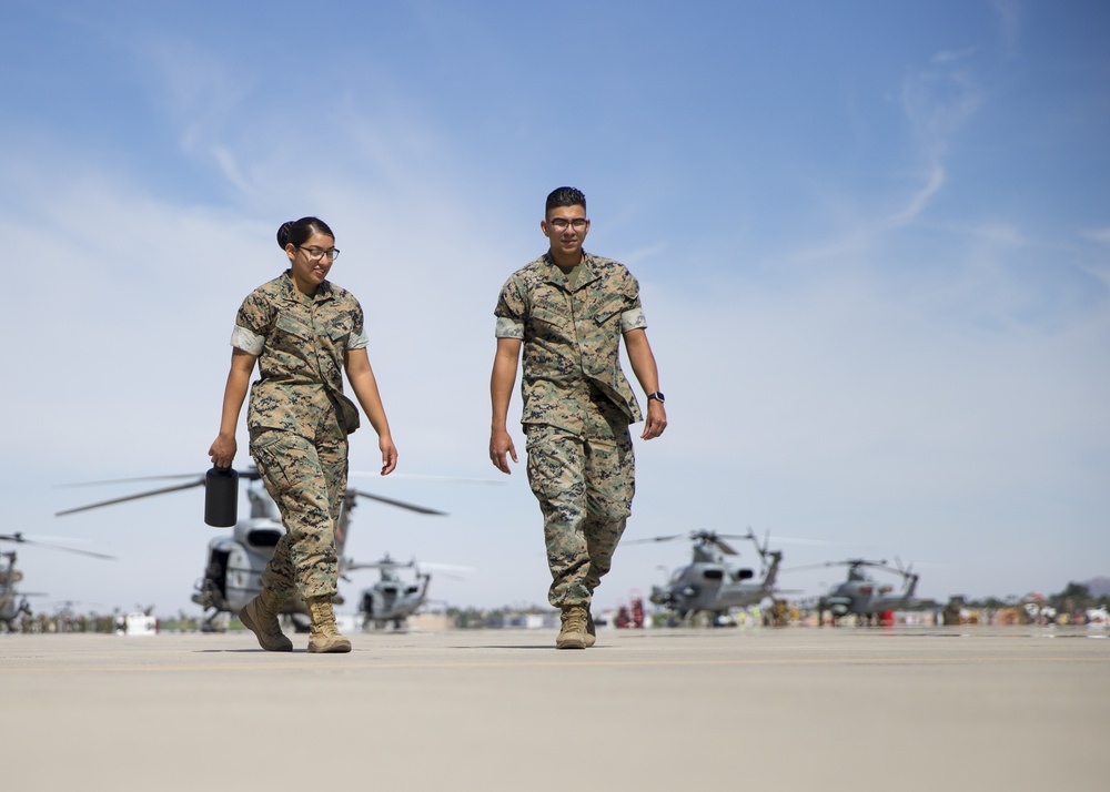 U.S. Marines Conduct FOD Walk