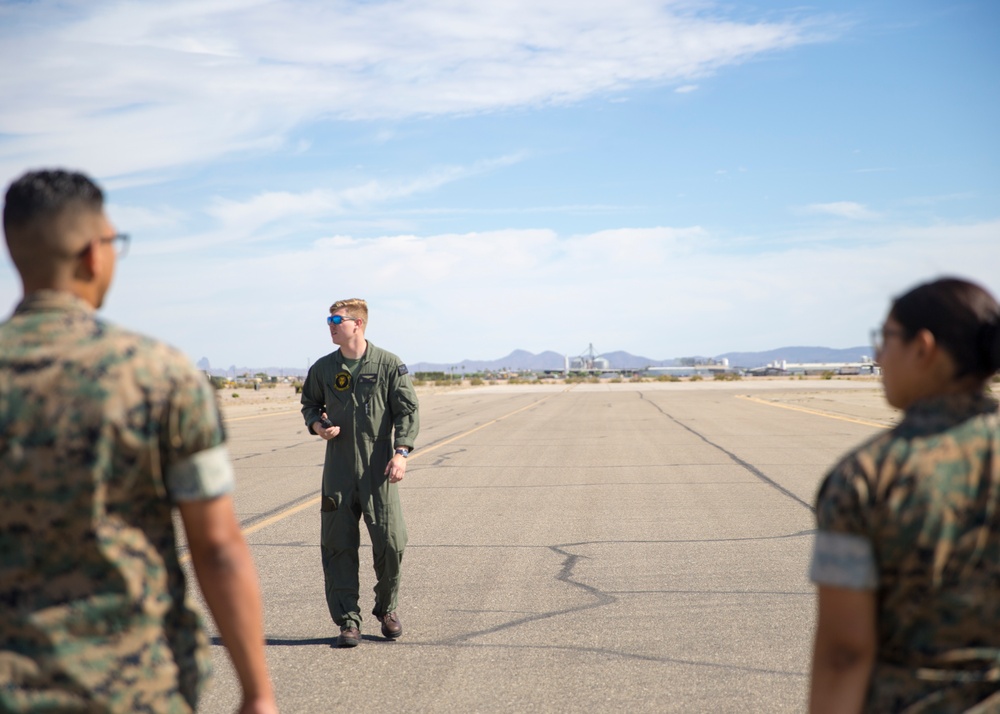 U.S. Marines Conduct FOD Walk