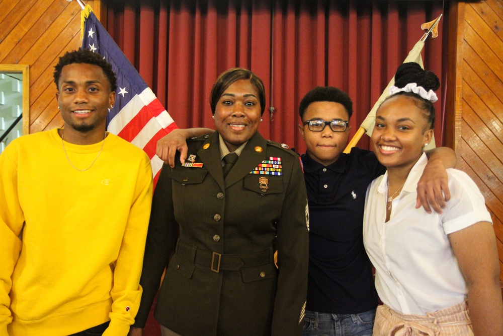 Master Sgt. Candice Coleman's Promotion Ceremony