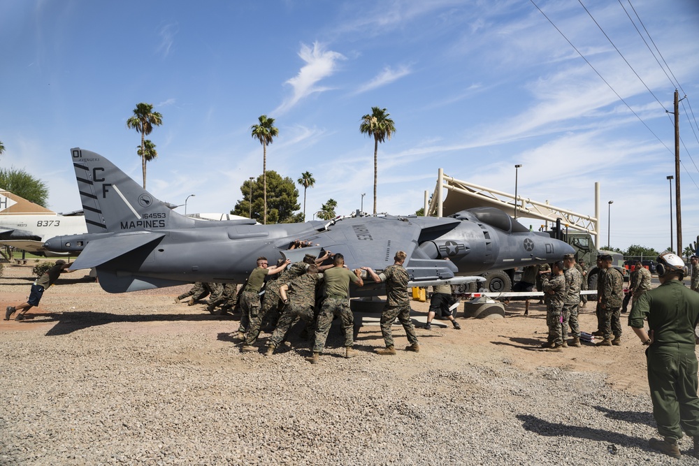 AV-8B Harrier Static Display