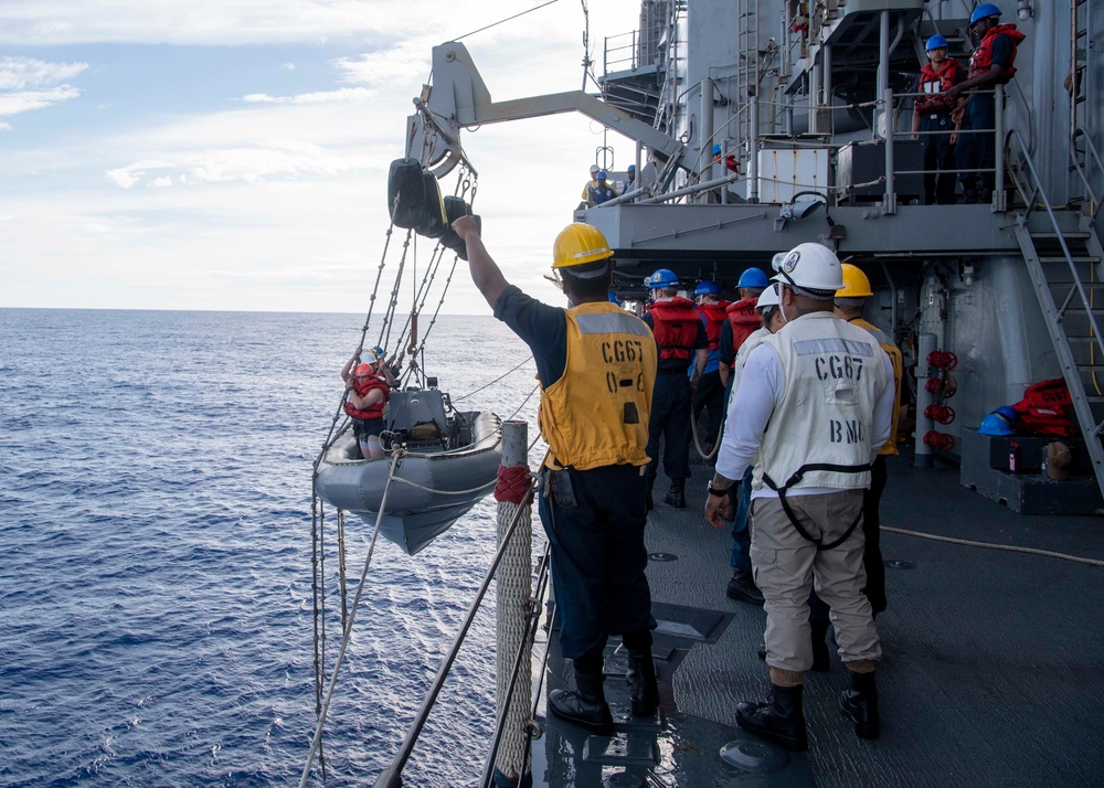 USS Shiloh CG 67 Underway June 7, 2021