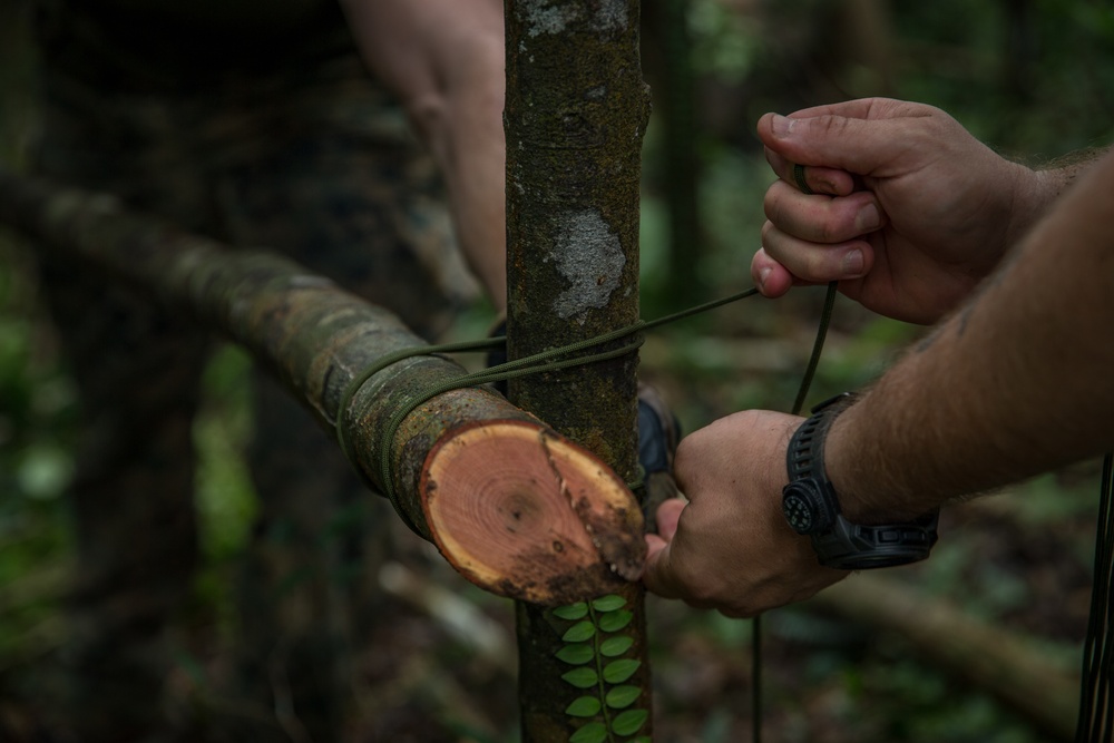 Castaway | Marines with EOD Co. conduct Jungle Warfare Training