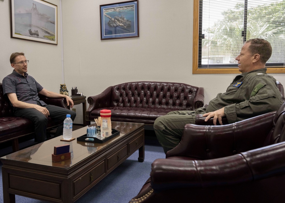 Consul General in Okinawa Office Call with CFAO CO
