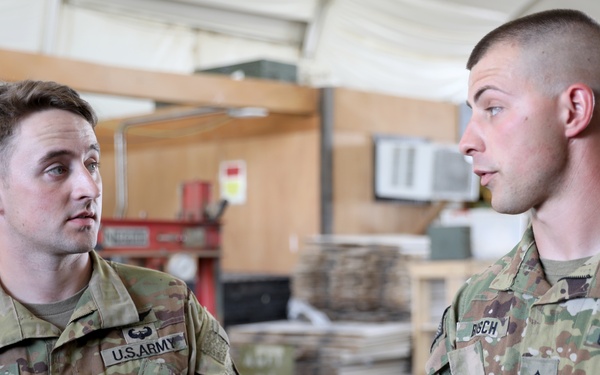 AH-64E Apache attack helicopter phase maintenance