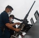 USS New Orleans Machine Gun Training Underway