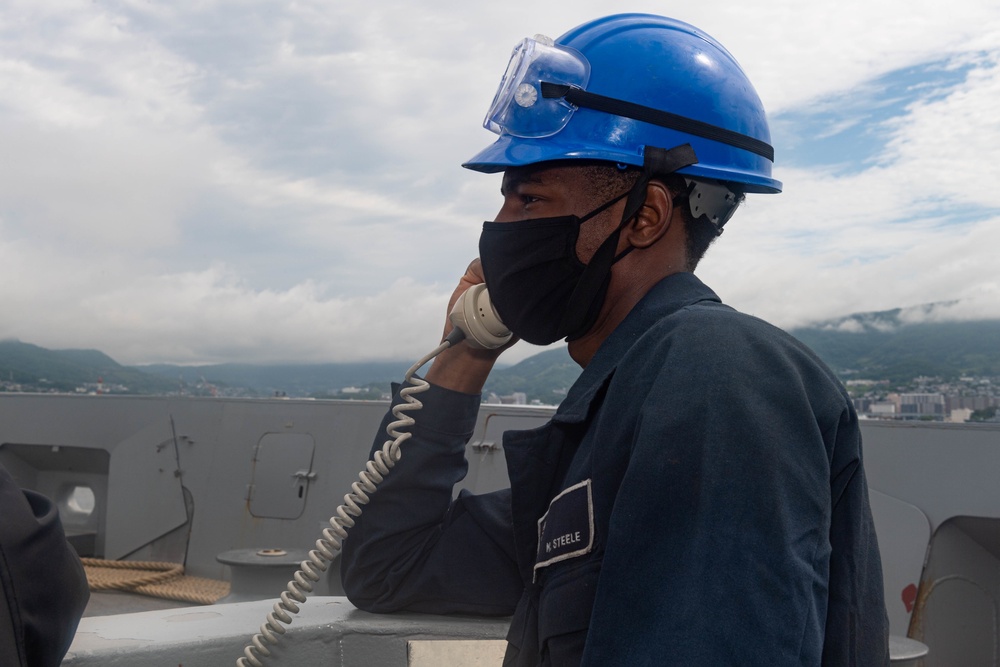 USS New Orleans Sea and Anchor Detail