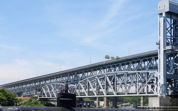 USS Providence and U.S. Coast Guard Helicopter Personnel Transfer Exercise
