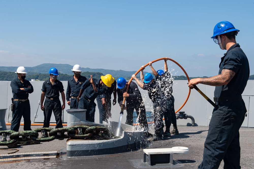 USS New Orleans Sea and Anchor Detail