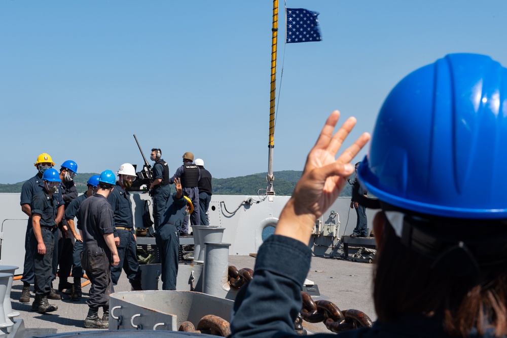 USS New Orleans Sea and Anchor Detail