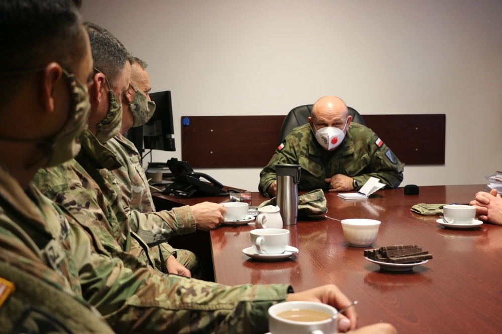 Florida Guard and Polish army leadership become “stronger together”