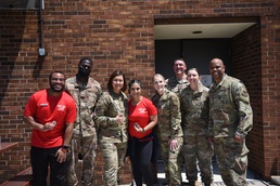 CMSAF Visits Wright-Patterson