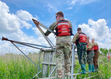 Coast Guard, joint agencies conduct tower removal operations