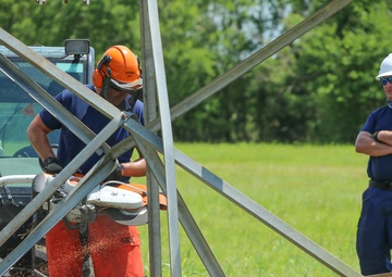Coast Guard, joint agencies conduct tower removal operations
