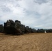 U.S. Marines conduct waterborne operations with assault amphibious vehicles