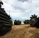 U.S. Marines conduct waterborne operations with assault amphibious vehicles