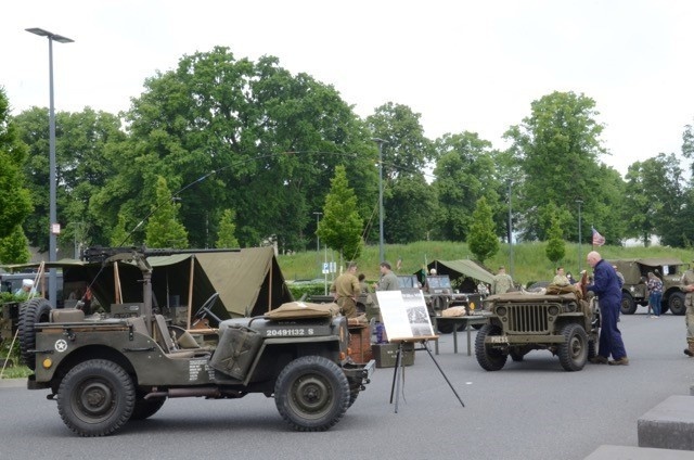 D-Day Vintage Military Vehicle Display