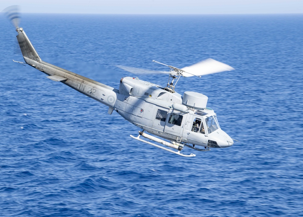 Carter Hall and Hellenic Navy Conduct Flight Operations
