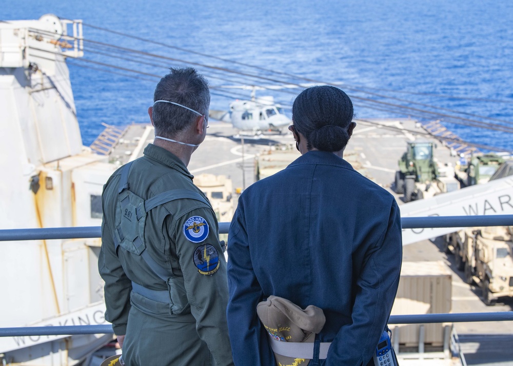 Carter Hall and Hellenic Navy Conduct Flight Operations