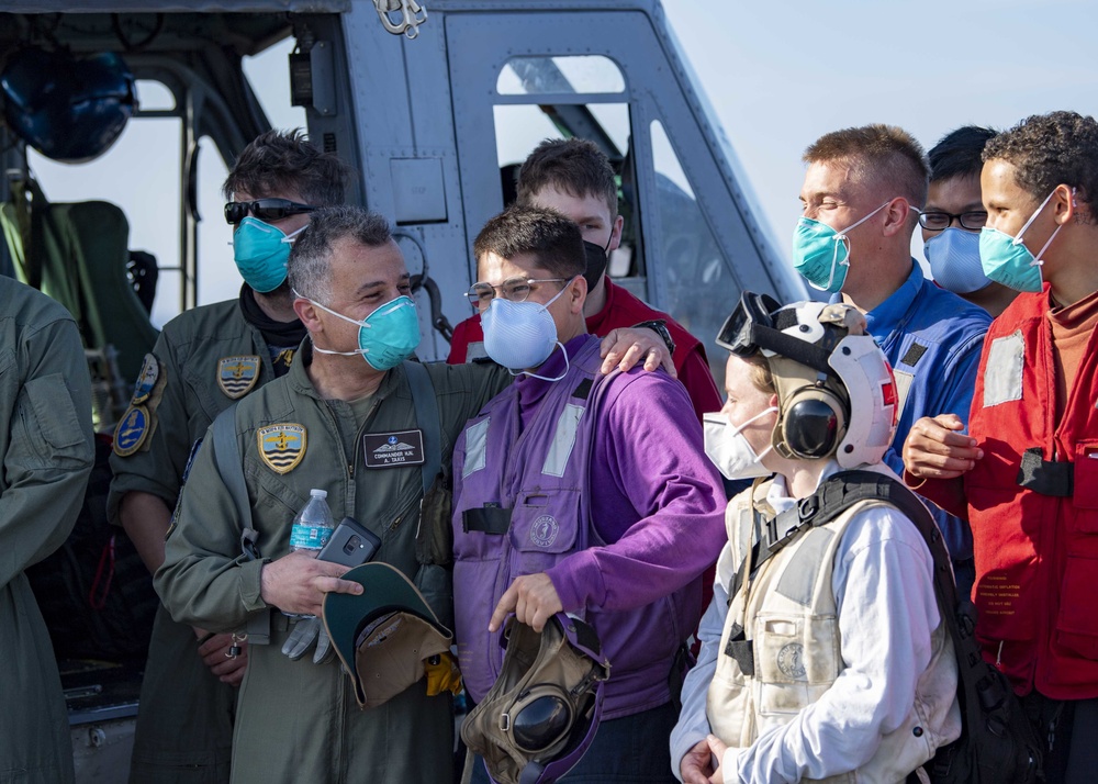 Carter Hall and Hellenic Navy Conduct Flight Operations