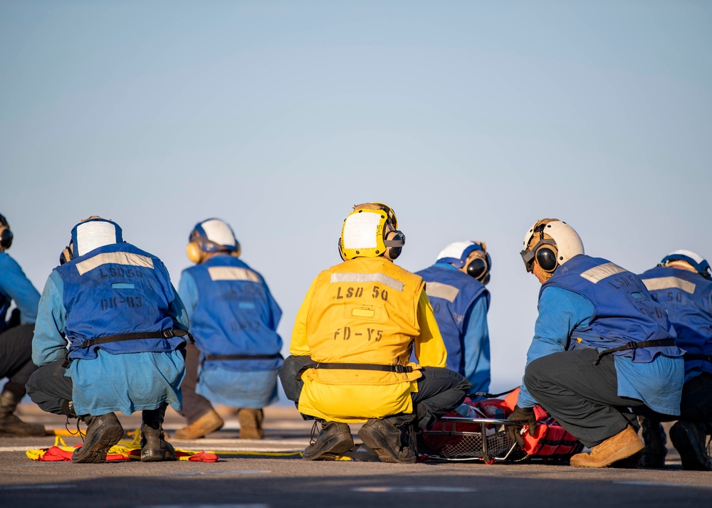 Carter Hall and Hellenic Navy Conduct Flight Operations