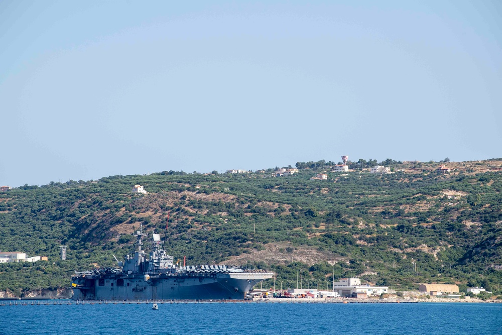 Carter Hall Reaches Souda Bay