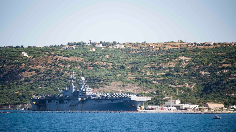 Carter Hall Reaches Souda Bay