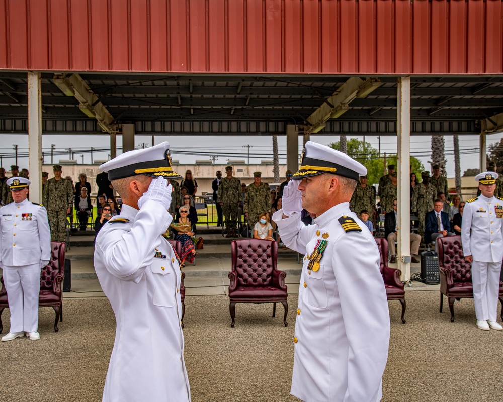NMCB-5 Holds Change of Command