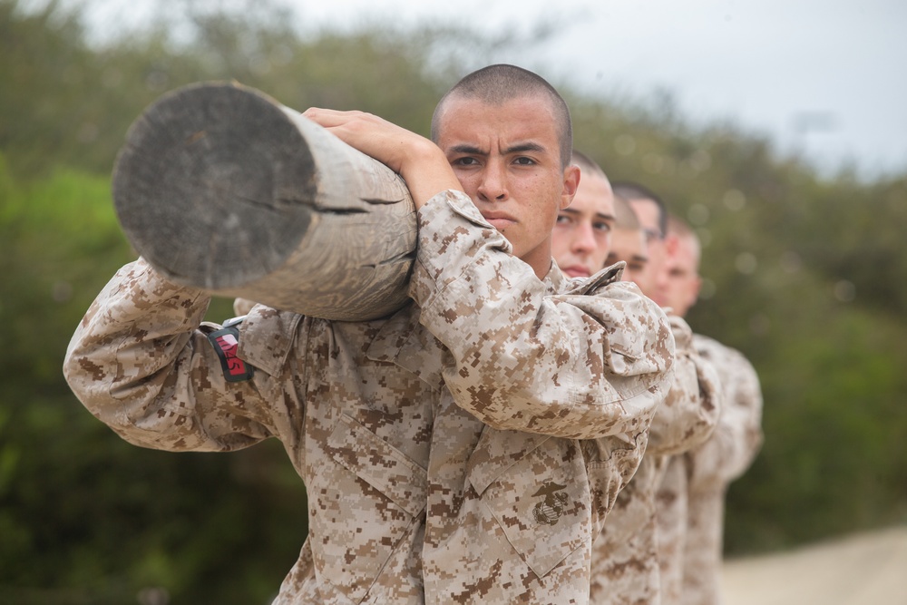 Charlie Company Log Drills