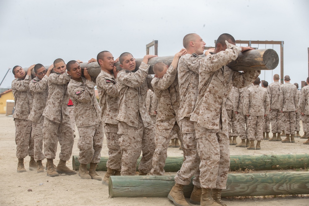 Charlie Company Log Drills